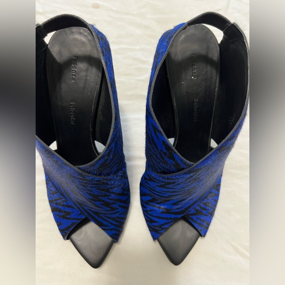 Black and Blue proenza schouler heels - Picture 2 of 7